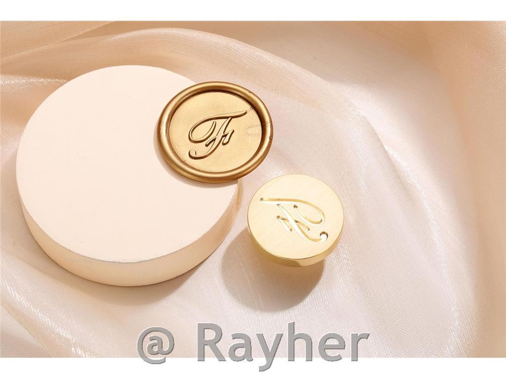 Sigillo per ceralacca, lettera F