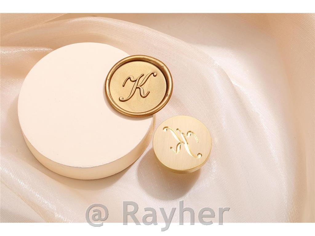 Sigillo per ceralacca, lettera K