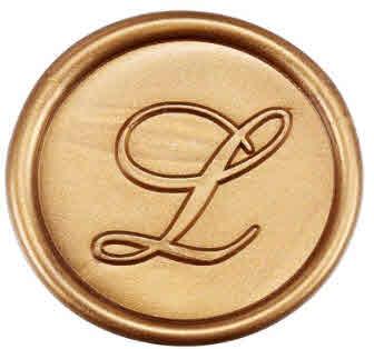 Sigillo per ceralacca, lettera L