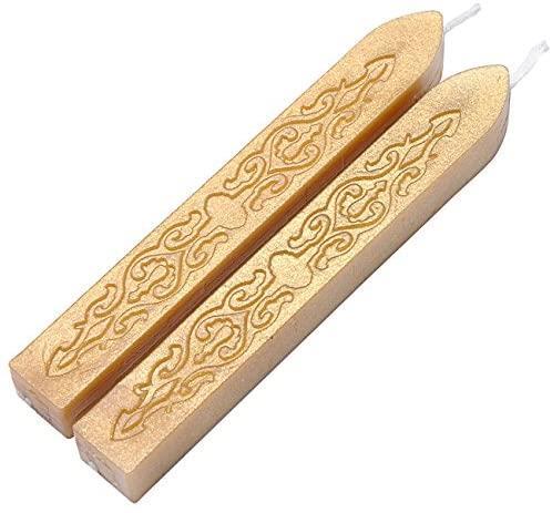 Sealing wax with wick