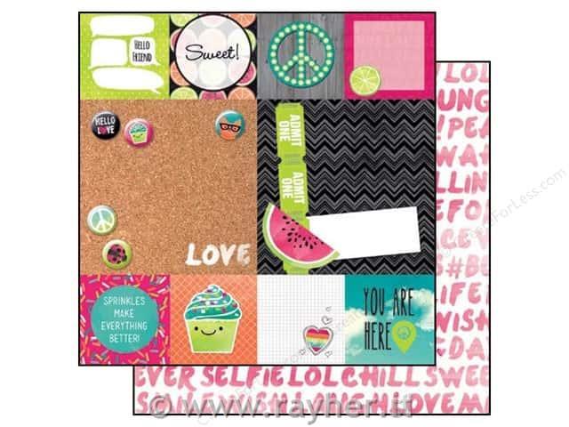 Scrapbooking papir Forever Young Sweet, 200gsm