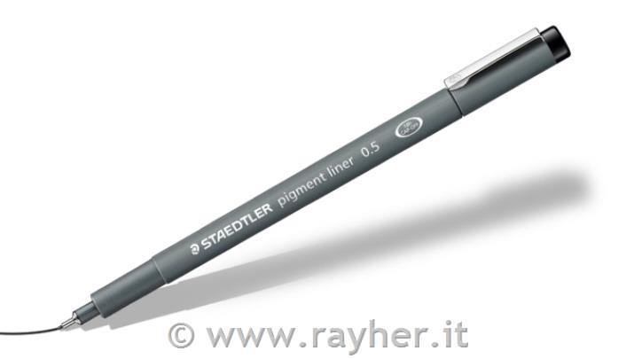 PIGMENT LINER 0,5mm nero