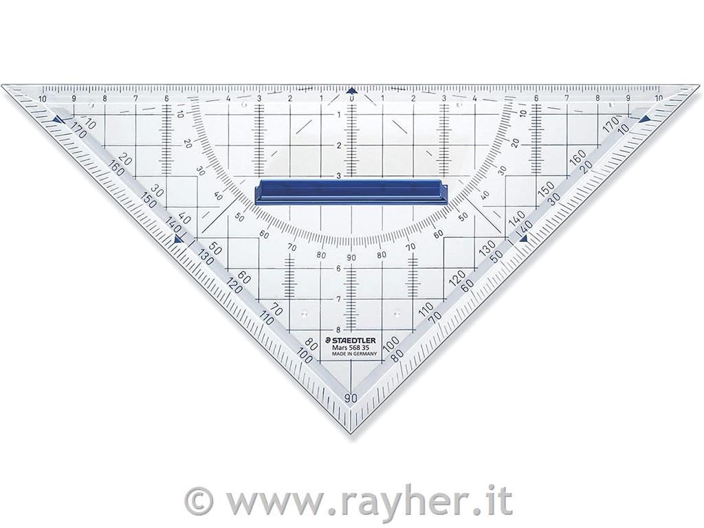 Squadra da disegno 22cm