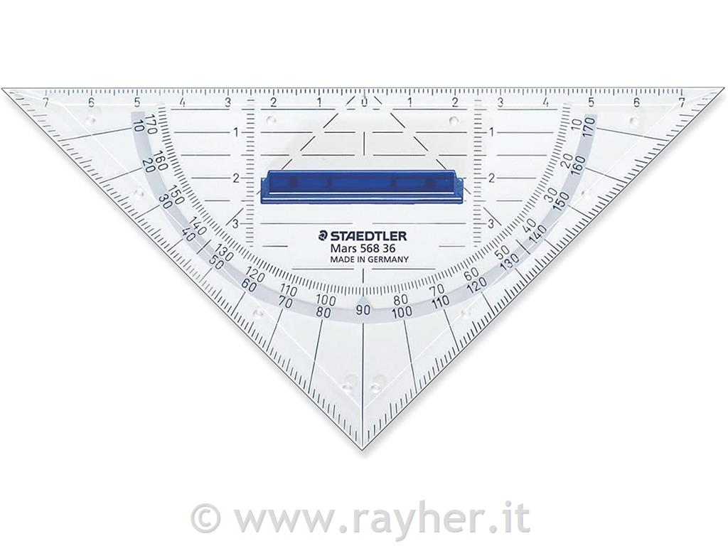 Squadra da disegno 16 cm