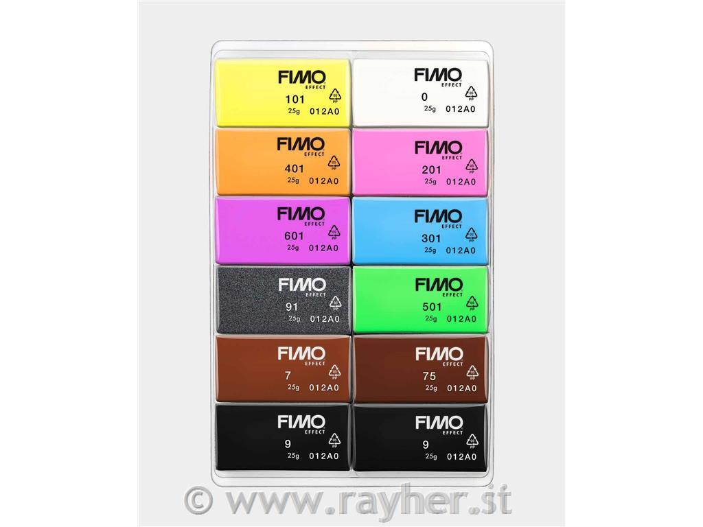 FIMO Effect Neon set, 12x25g