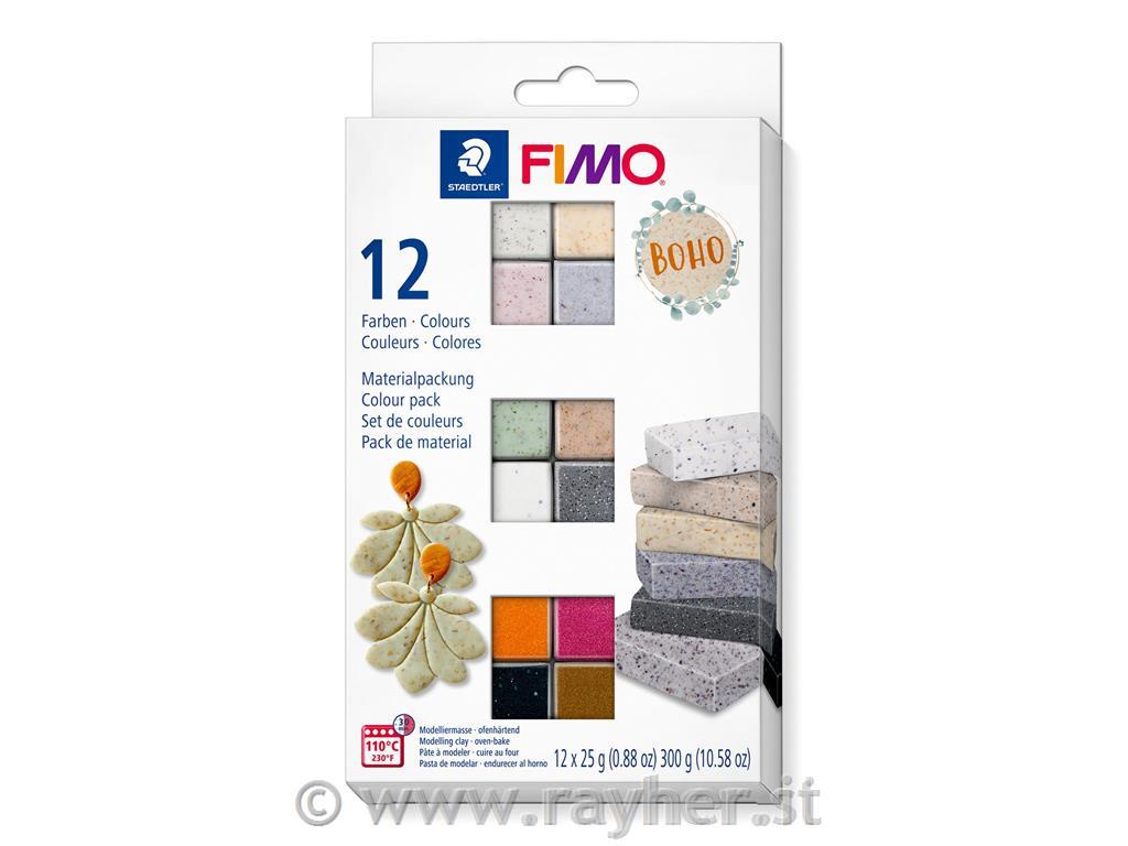 Fimo Effect Colour set, 12x25 g