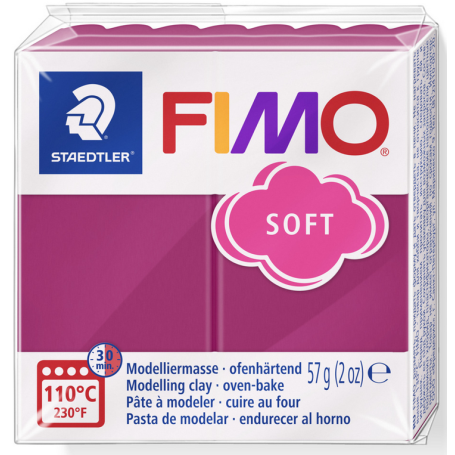 FIMO Soft pasta modellabile 56 gT23 Frozen Berry