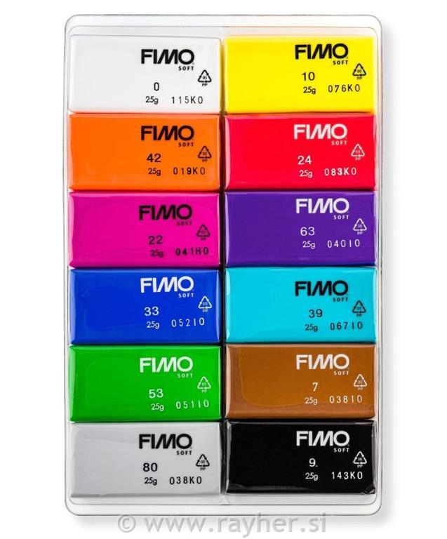 FIMO Soft set Basic 12x25g