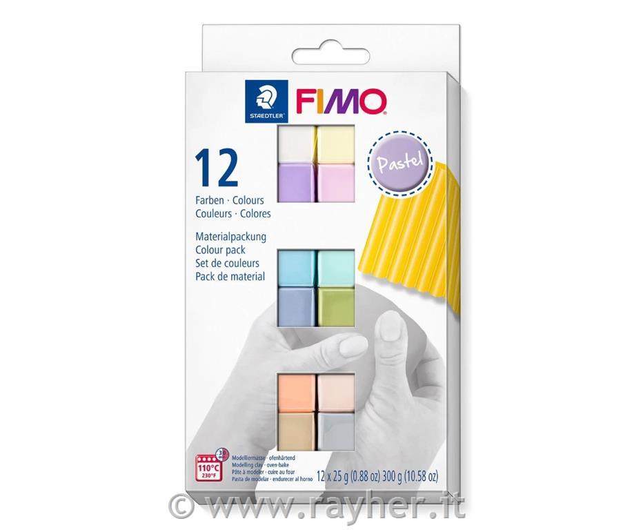 FIMO Soft set 12 panetti di 25g