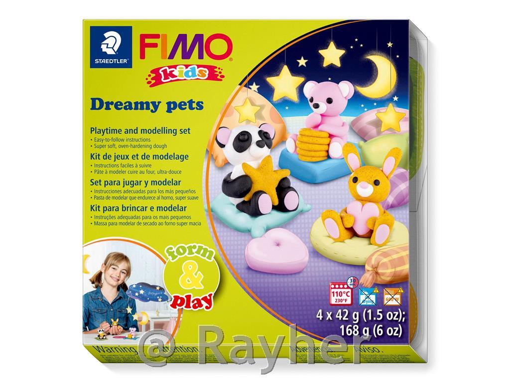 FIMO Kids set4x42g, bastoncino per modellare