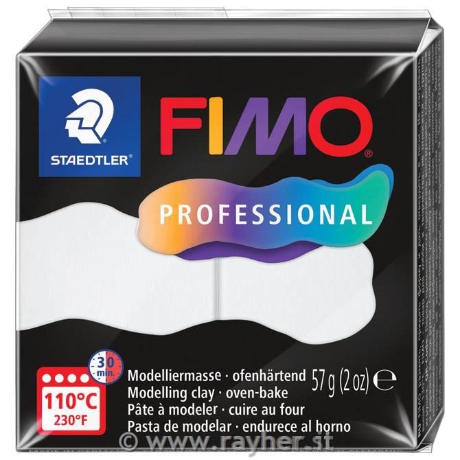 FIMO Professional 57g, 0 white