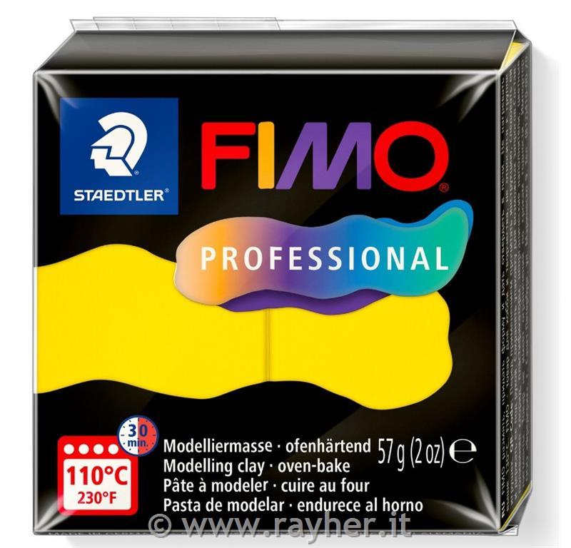 FIMO Prof polimerna masa 100, osn.rumena, 57g