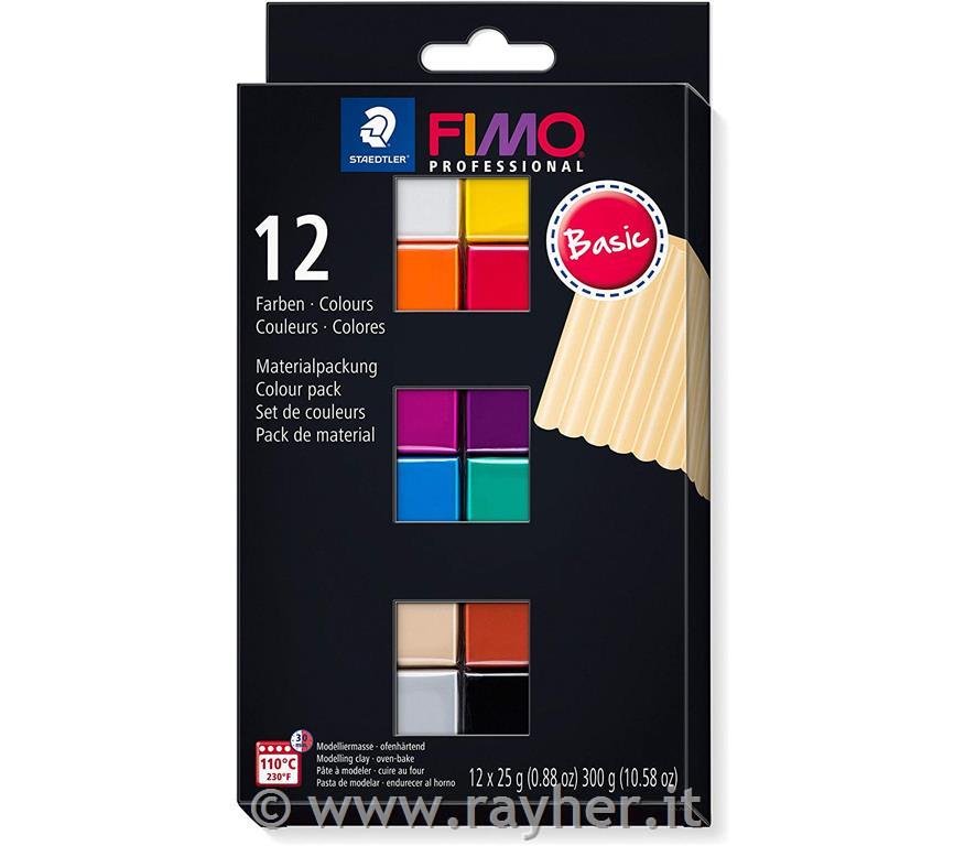 FIMO Professional set Basic 12x25g