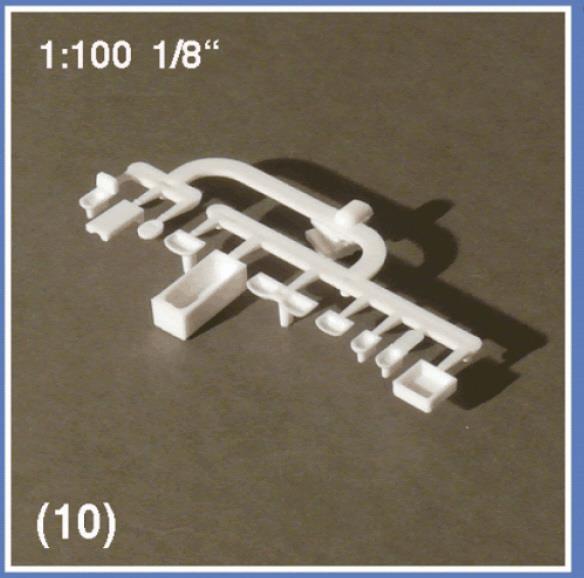 Kopalniška oprema 1:100, beli