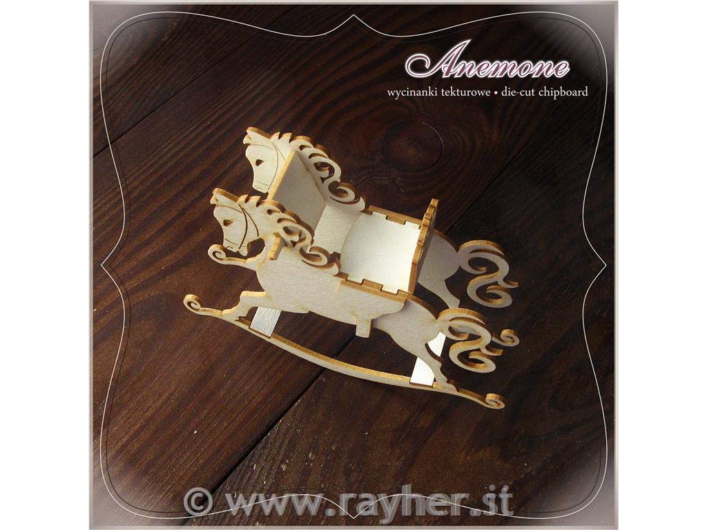 IZREZ IZ LEPENKE, 3D, KONJIČEK GUGALNIK