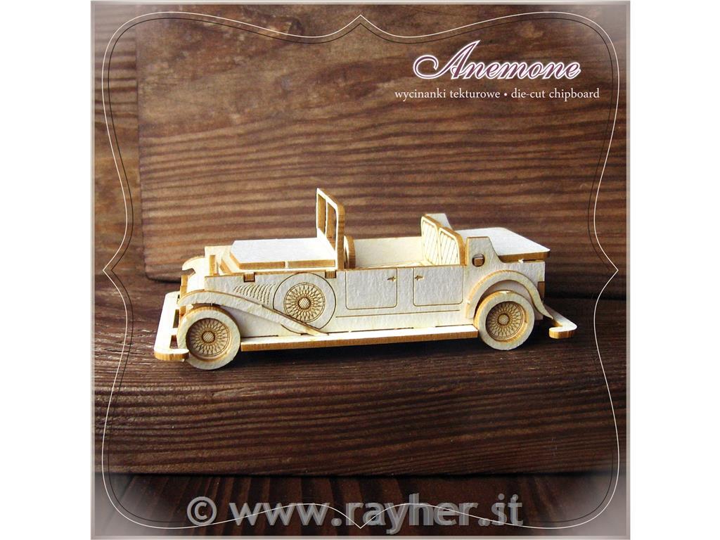 IZREZ IZ LEPENKE, 3D, AVTO RETRO