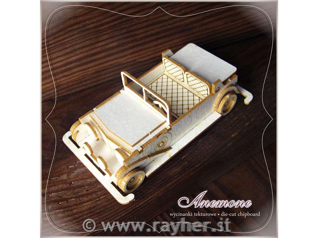 IZREZ IZ LEPENKE, 3D, AVTO RETRO