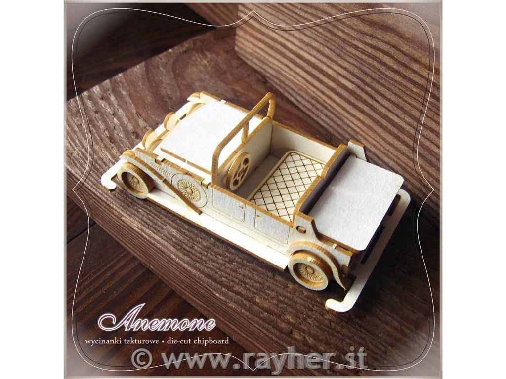 IZREZ IZ LEPENKE, 3D, AVTO RETRO