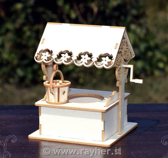 IZREZ IZ LEPENKE, 3D, VODNJAK