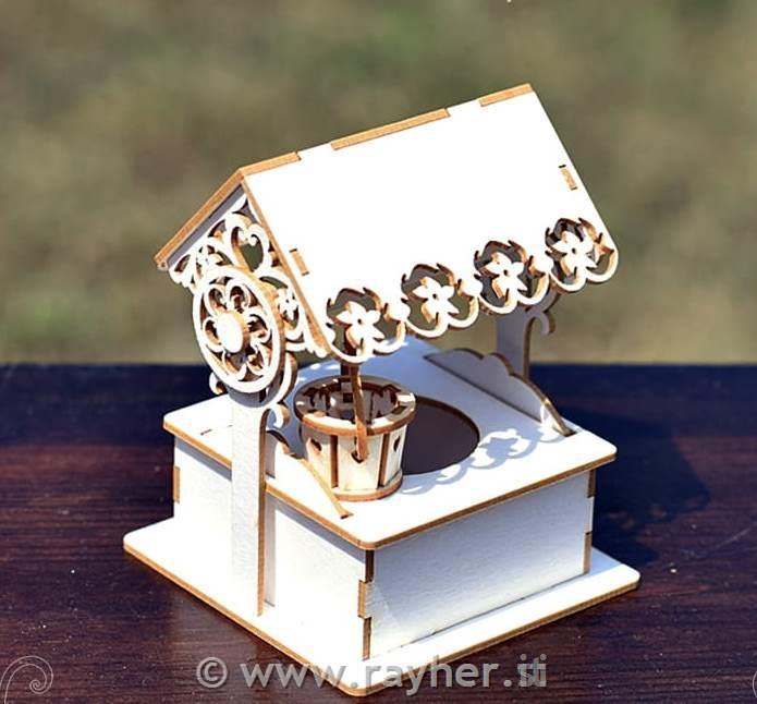 IZREZ IZ LEPENKE, 3D, VODNJAK