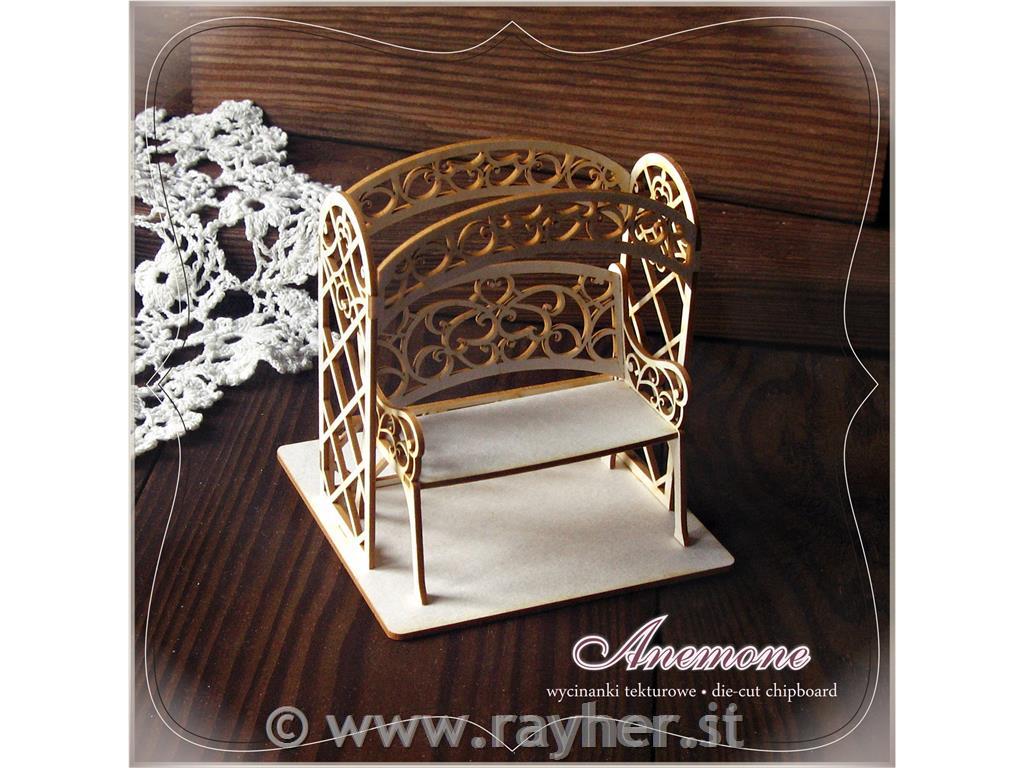 IZREZ IZ LEPENKE, 3D, PERGOLA S KLOPJO