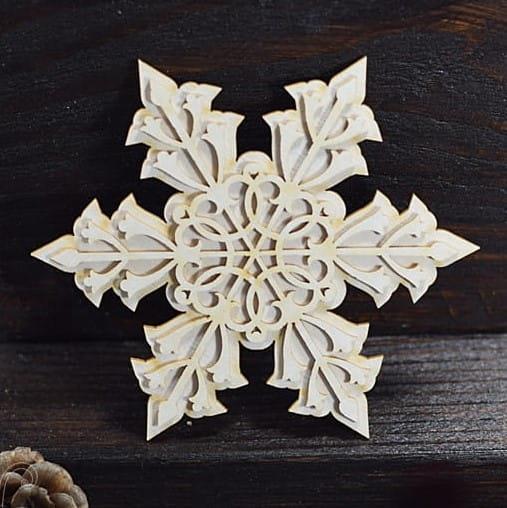 IZREZ IZ LEPENKE, SNEŽINKA 2