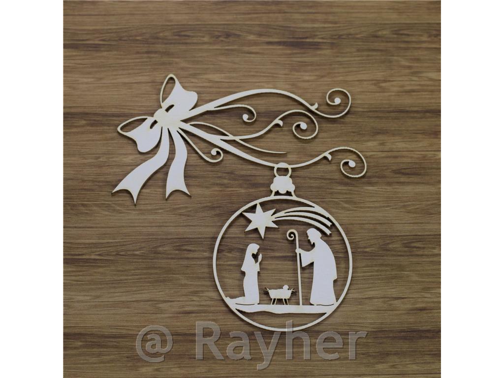 IZREZ IZ LEPENKE, SVETA DRUŽINA V BALONČKU S PENTLJO