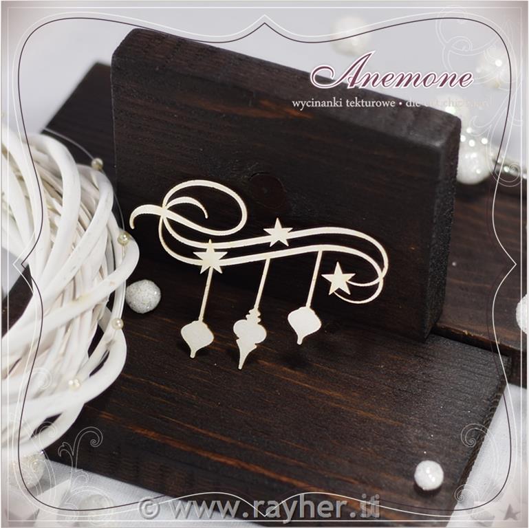 INTAGLI DI CARTONLEGNO, PALLE NATALEE STELLE