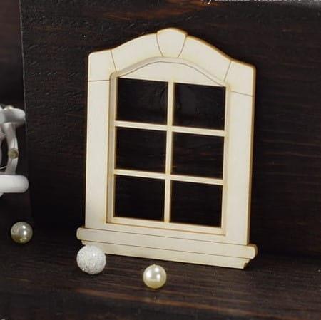 INTAGLI DI CARTONLEGNO, FINESTRA, 3D(MEZZA)