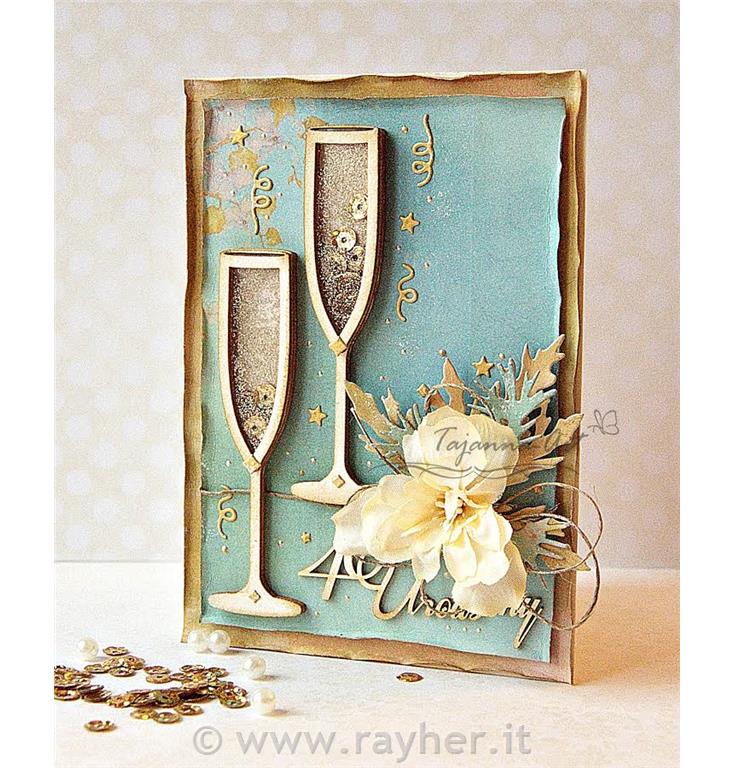 IZREZ IZ LEPENKE, KOZARCA ZA ŠAMPANJEC, SHAKER BOX