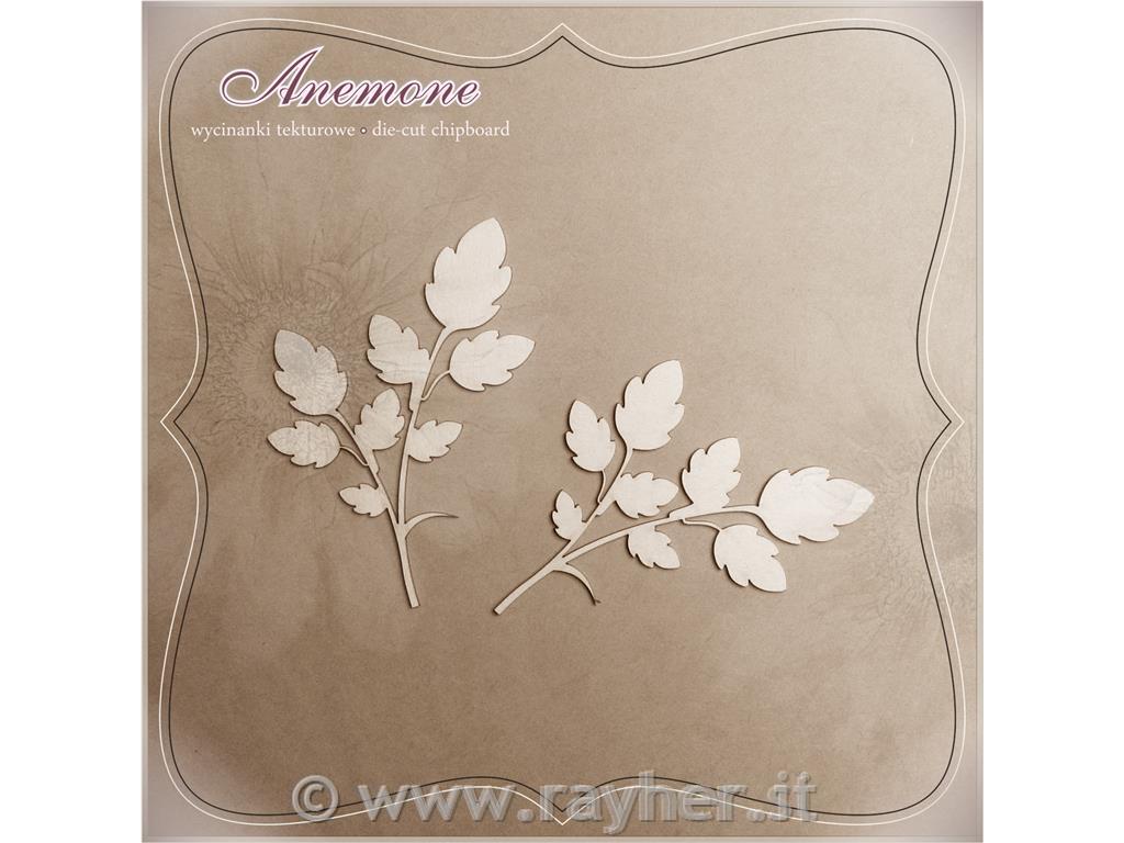 INTAGLI DI CARTONLEGNO, RAMO/FOGLIE