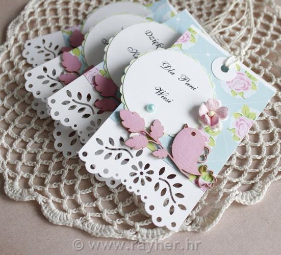 IZREZ IZ LEPENKE,PTIČEK NA VEJI