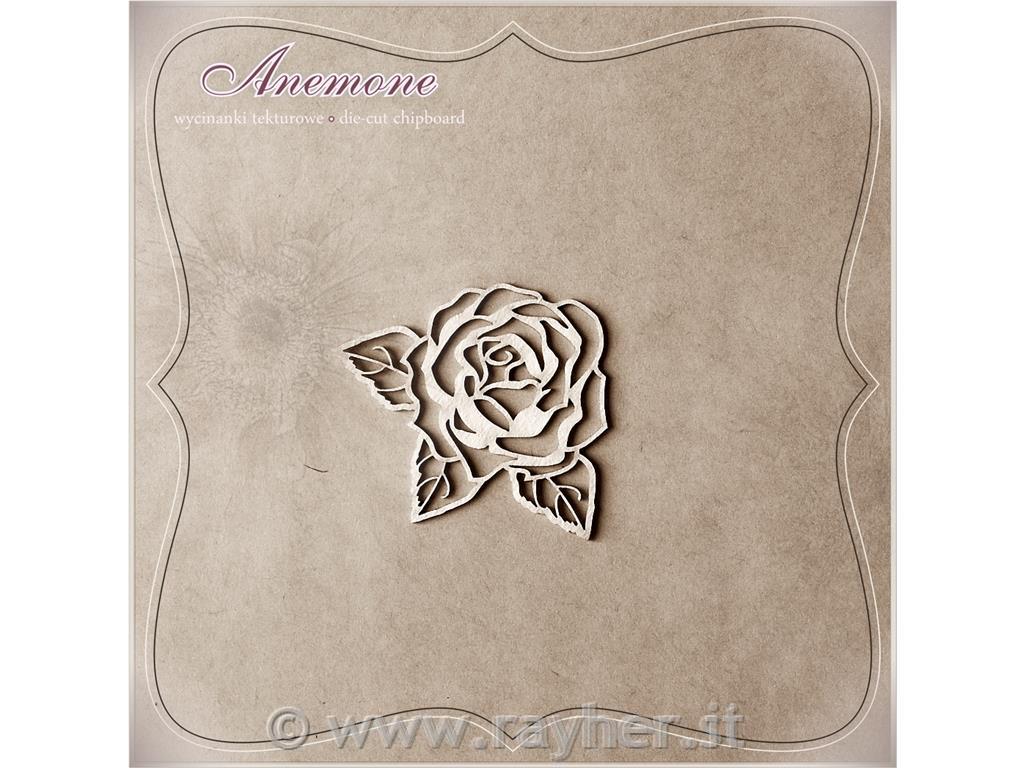 INTAGLI DI CARTONLEGNO, FIORE DI ROSA