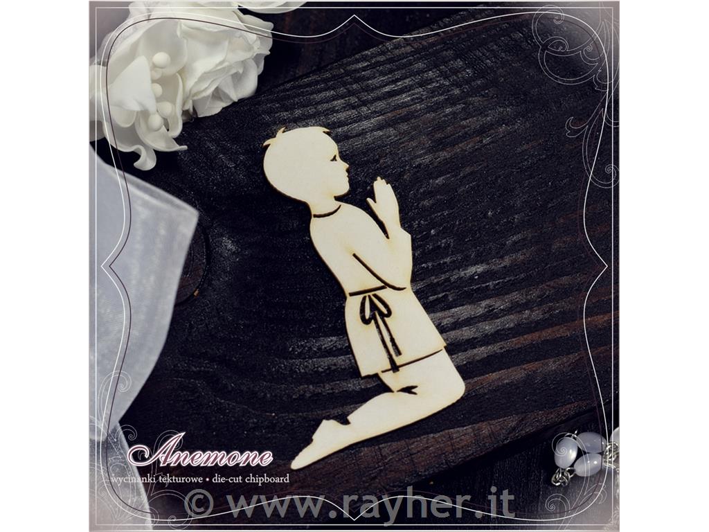 IZREZ IZ LEPENKE, DEČEK PRI MOLITVI