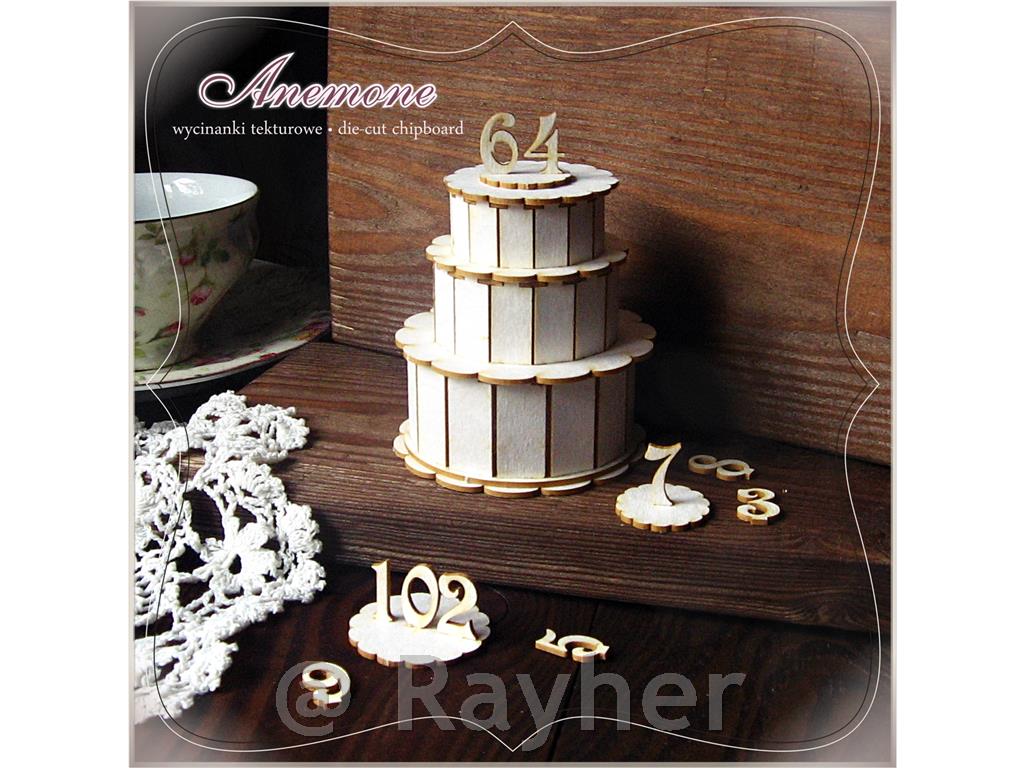 INTAGLI DI CARTONLEGNO, TORTATRE PIANI3D