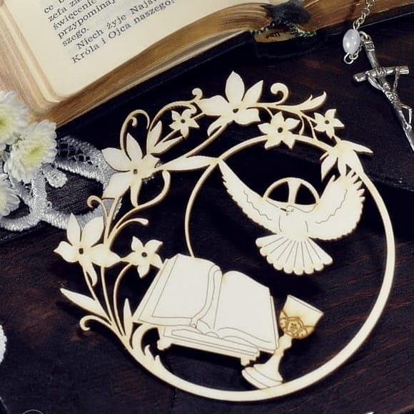 INTAGLI DI CARTONLEGNO, BIBBIA, COLOMBOCALICE