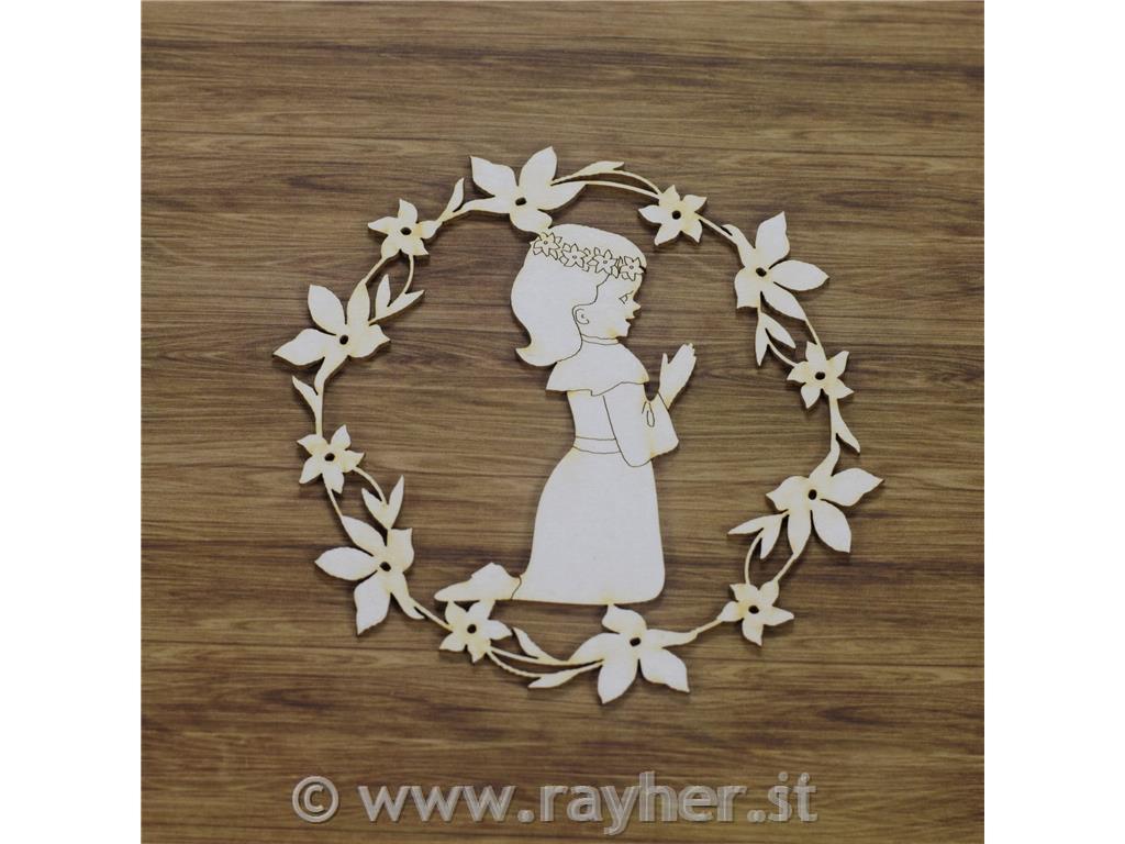 IZREZ IZ LEPENKE, DEKLICA PRI OBHAJILU