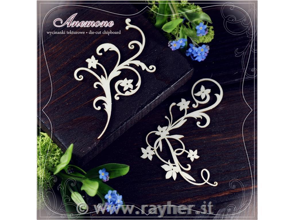 IZREZ IZ LEPENKE, CVETLIČNI DEKO