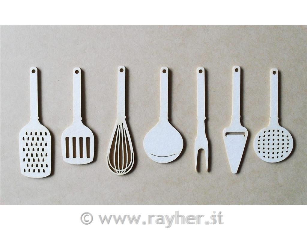 INTAGLI DI CARTONLEGNO, IN CUCINA