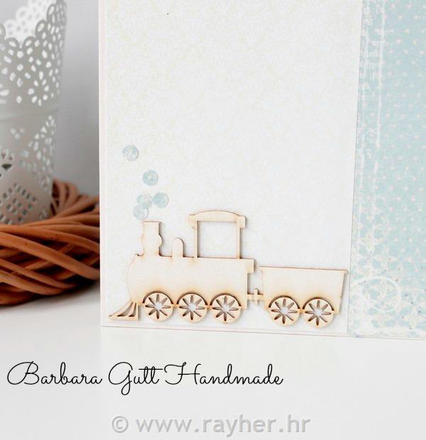 INTAGLI DI CARTONLEGNO, TRENO