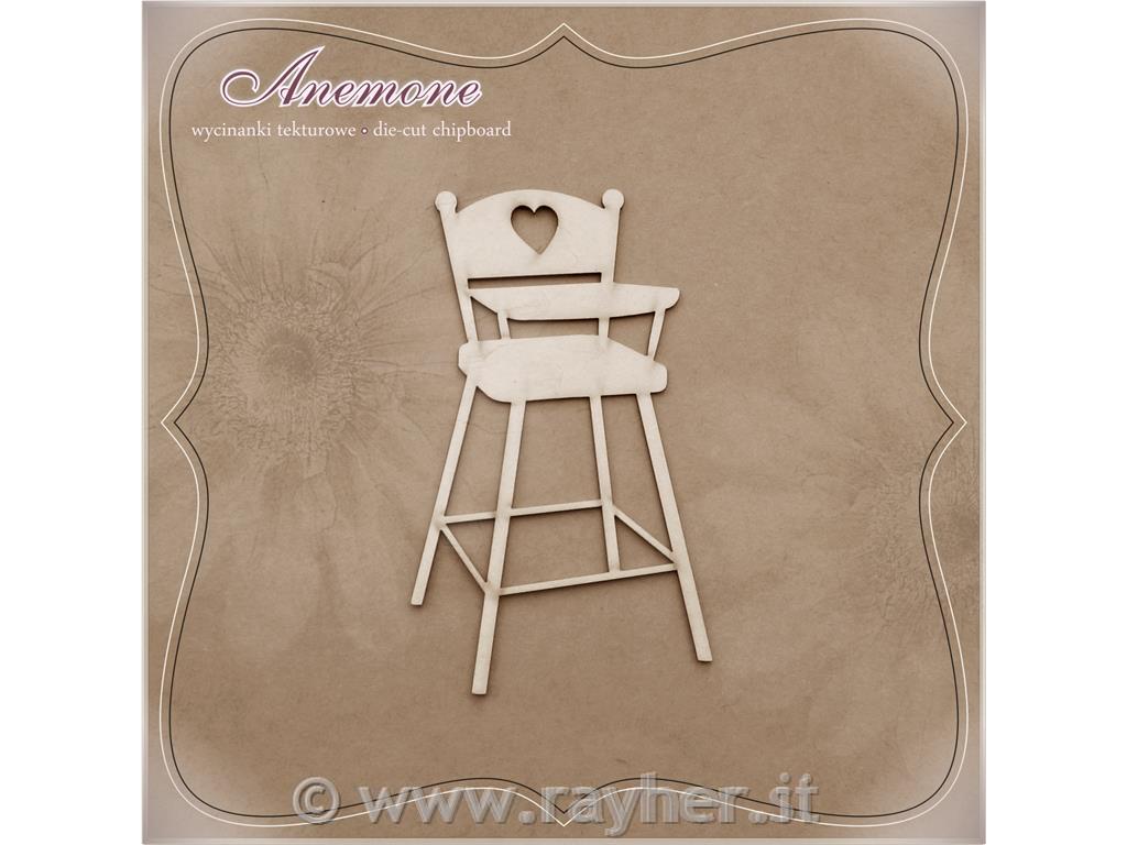 INTAGLI DI CARTONLEGNO, SEDIA PERBAMBINO