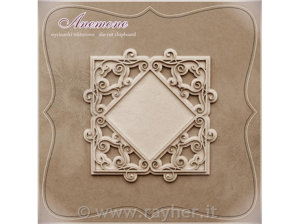 IZREZ IZ LEPENKE, OKVIR DEKO