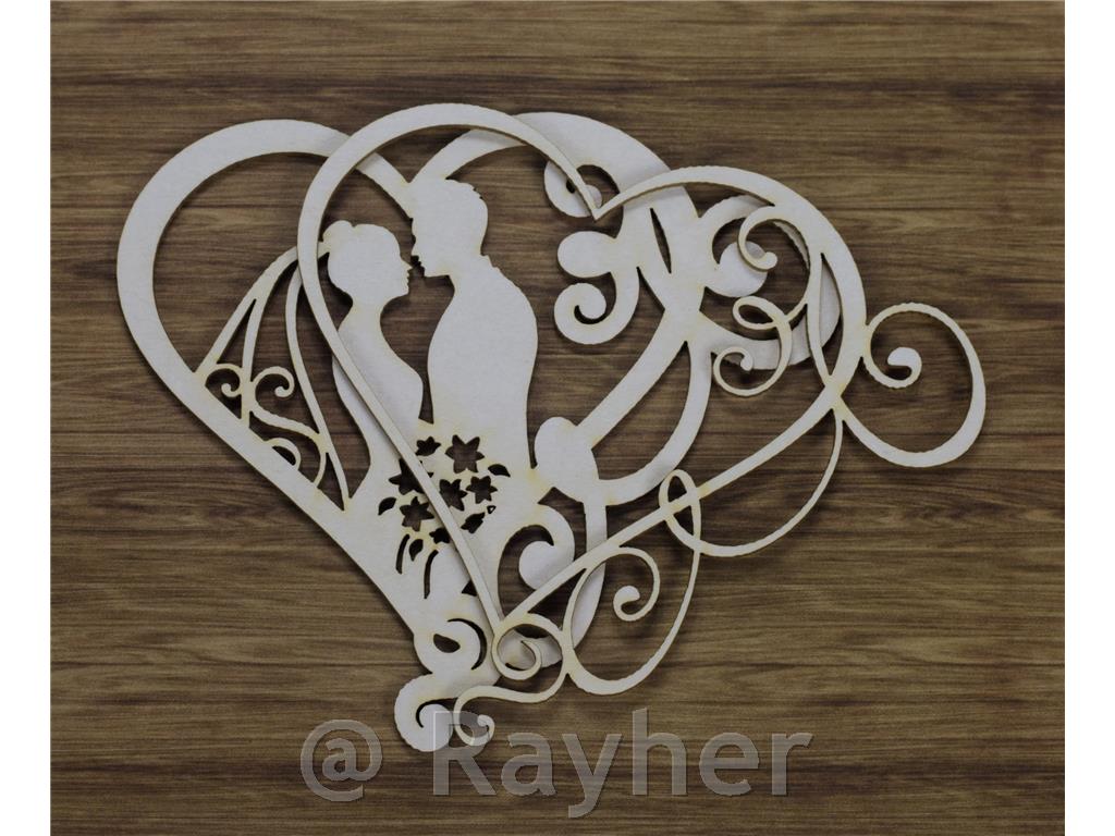 INTAGLI DI CARTONLEGNO, NOVELLI SPOSI