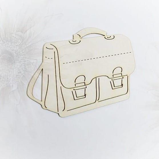 INTAGLI DI CARTONLEGNO, BORSA DASCUOLA