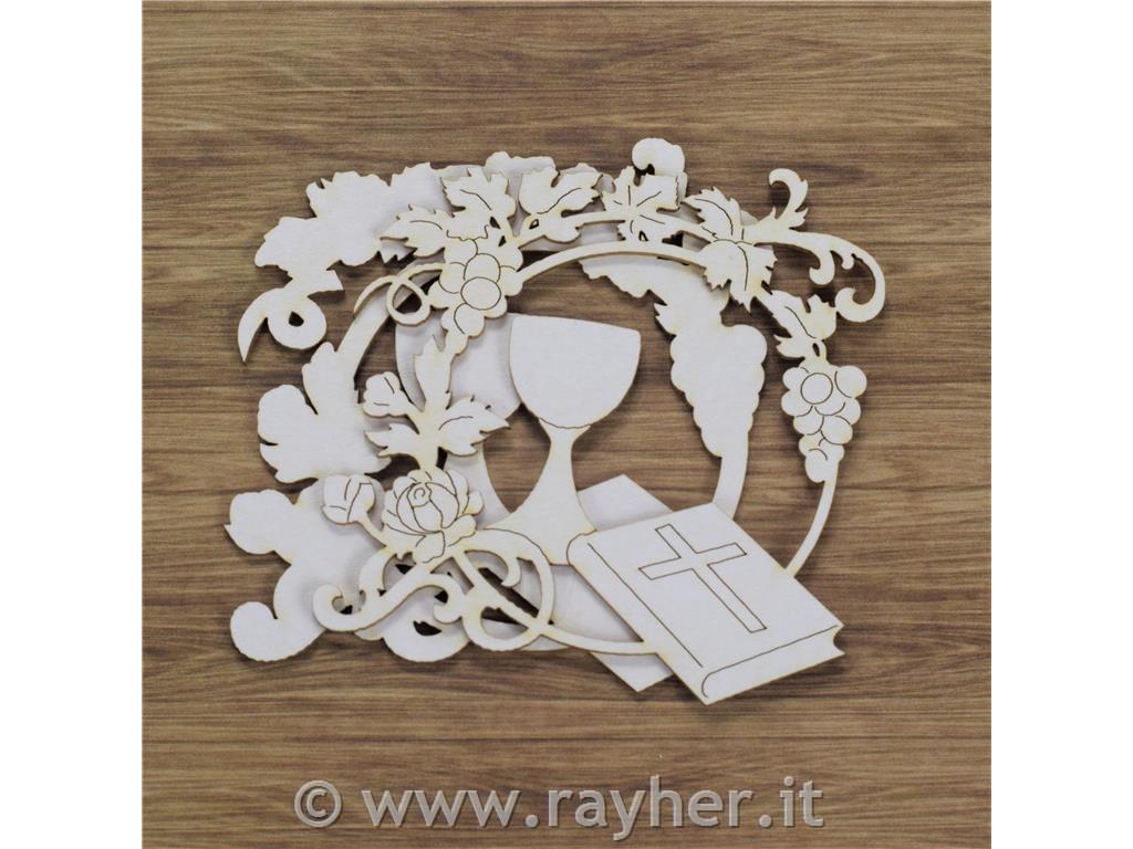 IZREZ IZ LEPENKE, 2D, KELIH V OKVIRJU