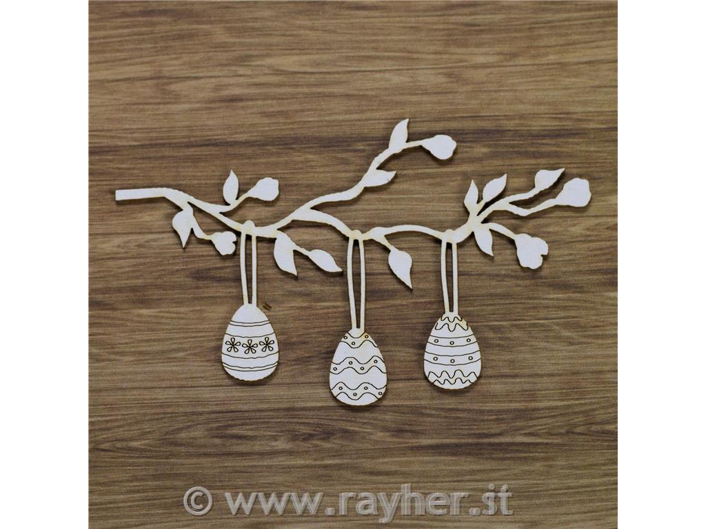 INTAGLI DI CARTONLEGNO UOVA DI PASQUA