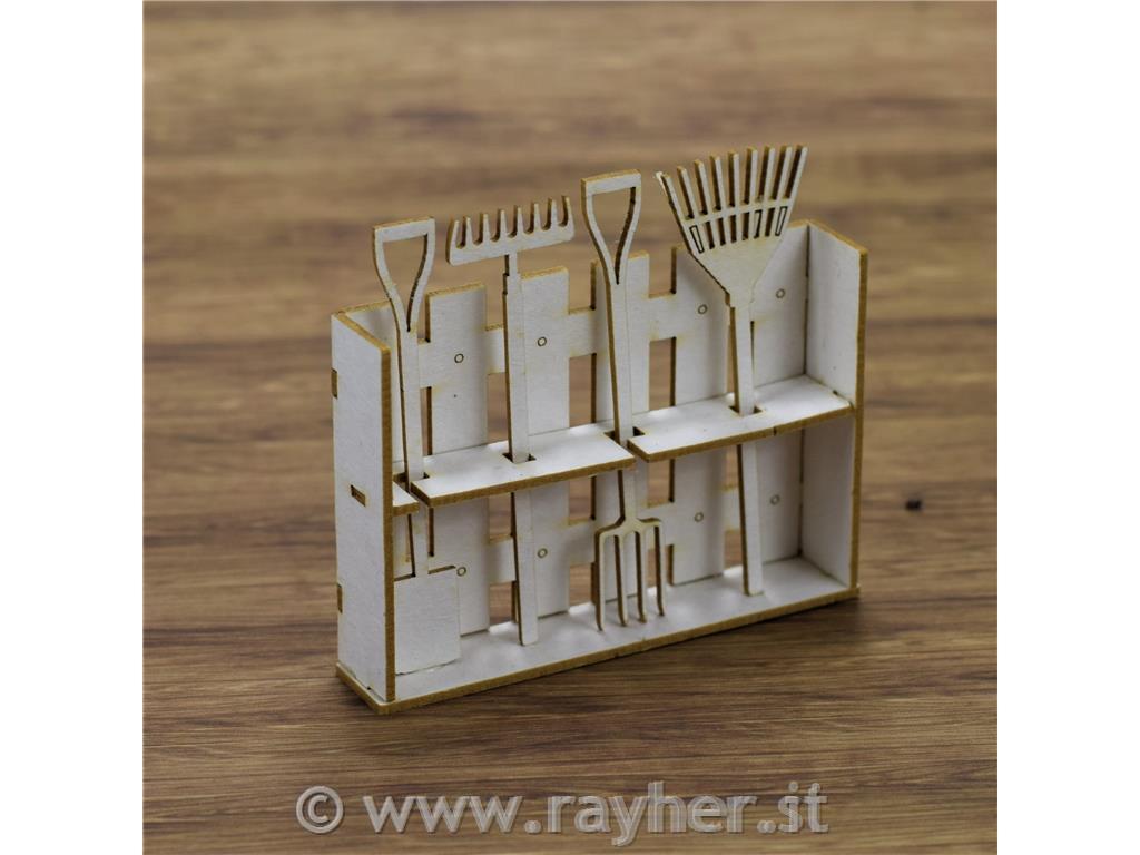 IZREZ IZ LEPENKE, 3D, VRTNO ORODJE