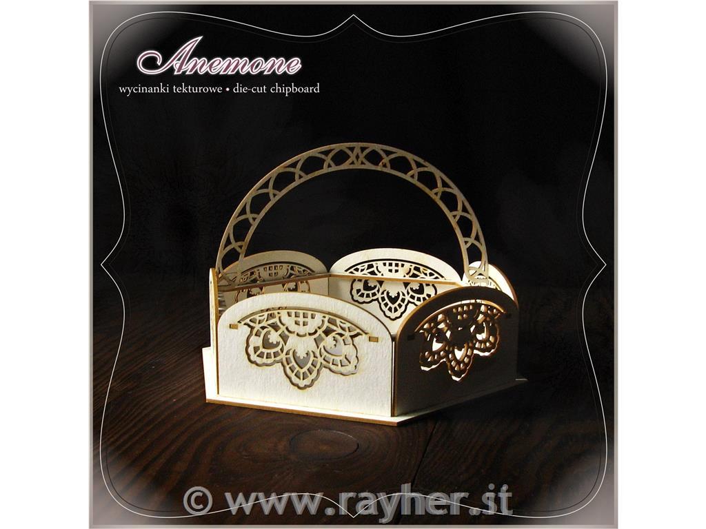 INTAGLI DI CARTONLEGNO, CESTINO CONPIZZO, 3D