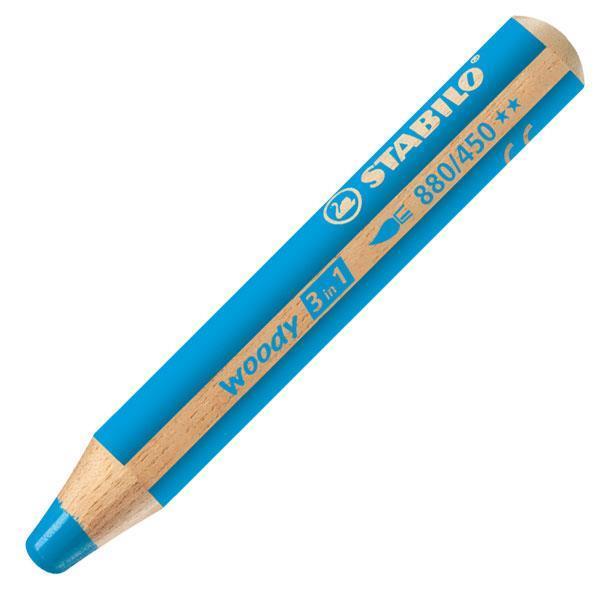 STABILO WOODY MATITA blu chiaro 880/450