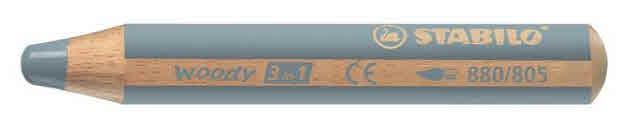 STABILO WOODY MATITA argento 880/805